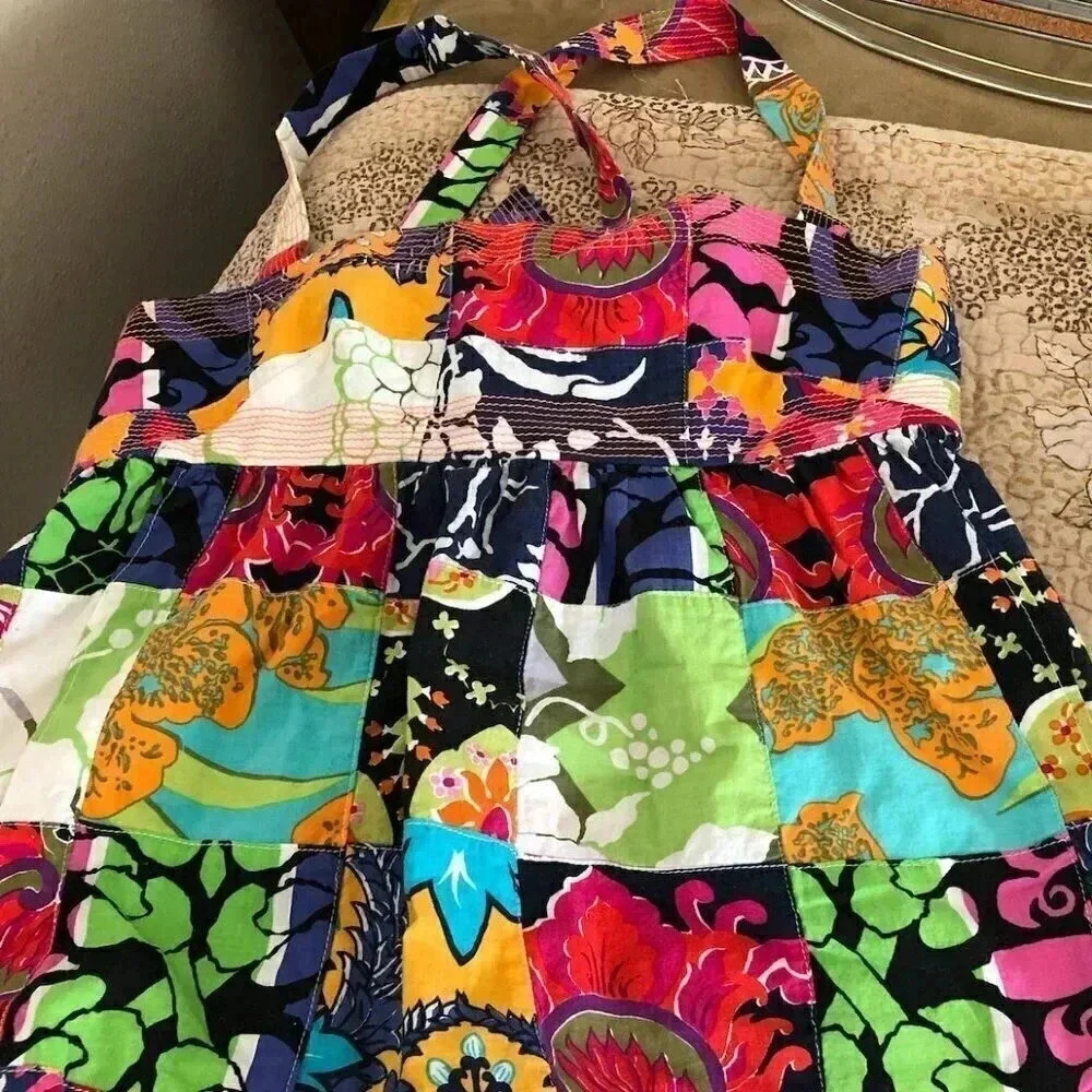 J Crew Patchwork Halter Size 0